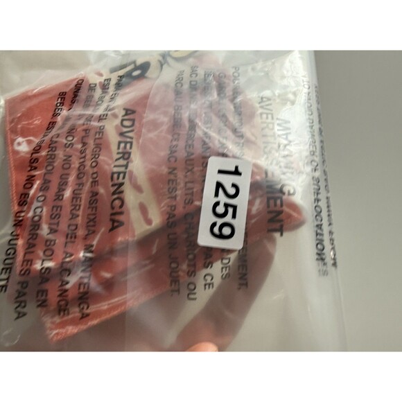 Vintage 1997 Looney Tunes Red Bandaroos Handkierchief Bandana Wild E Coyote - Picture 7 of 7